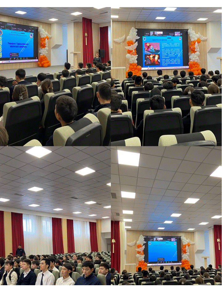 “Тұрмыстағы өрт қауіпсіздік ережелері” тақырыбымен онлайн “zoom” платформасында 10-11сынып оқушыларына оқу сабақтары өткізілді